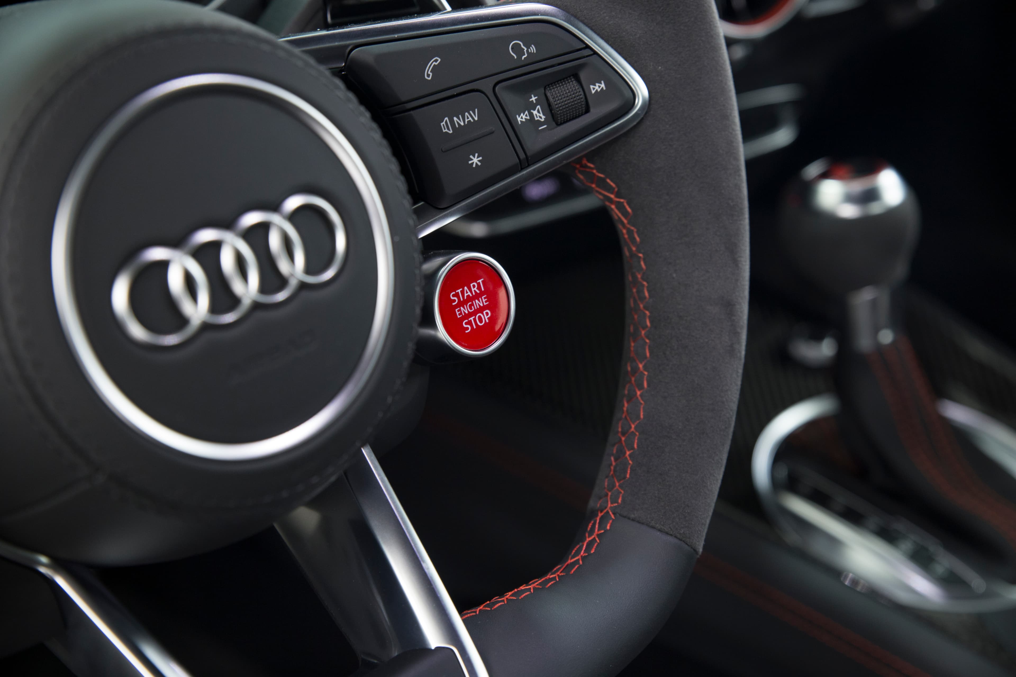 Interior Protection — Audi wheel close up